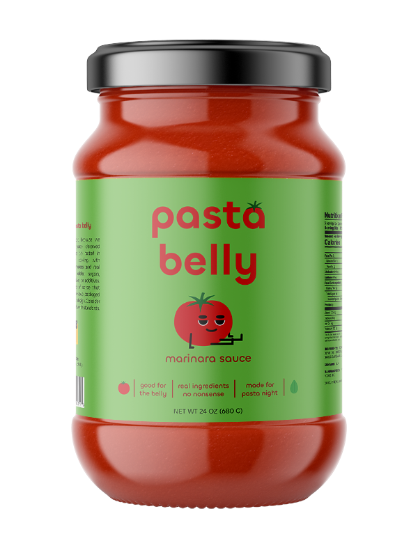 Marinara Sauce jar
